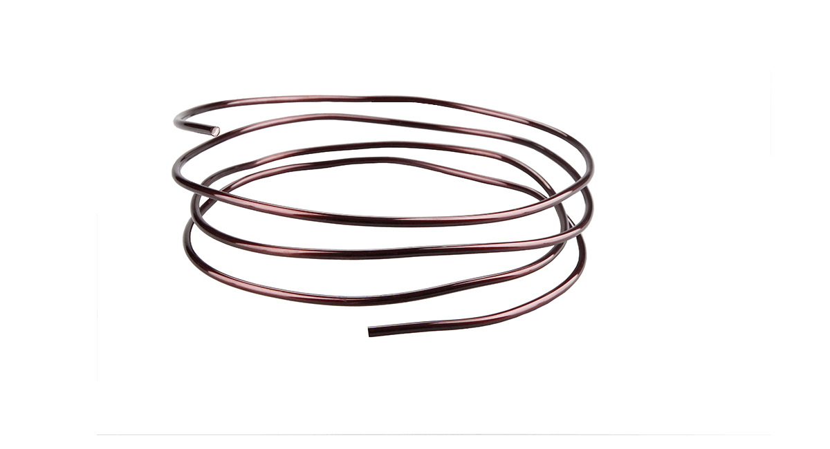 Round enamelled winding wire of aluminium, heat resistant, class 200 IEC 60317-25