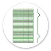 High Security Fencing 358 Mesh