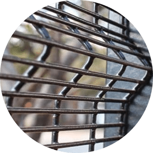 High Security Fencing 358 Mesh