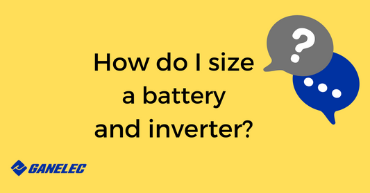 How do I size a battery & inverter?